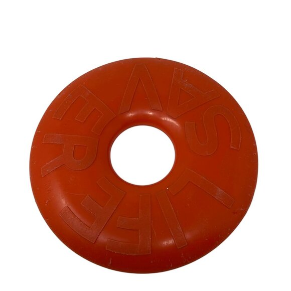 Vintage LIFESAVER LIFESAVERS frisbee Flying Disc - Red - Picture 5 of 11